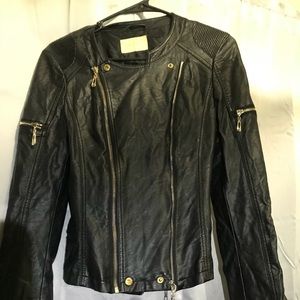 Leather jacket